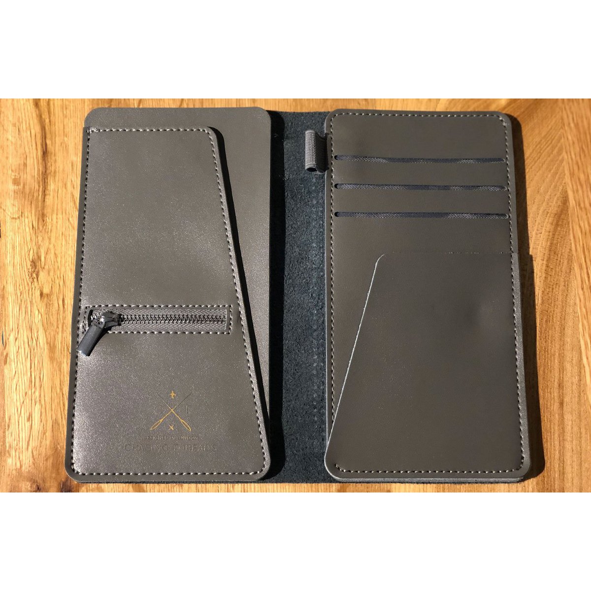 Portefeuille de voyage Stitch - Gris