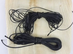 %2334 OW Trendy Cord Schwarz für die Schmuckherstellung
