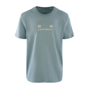T-Shirt Waimea Herren, Citadel Blue, Anti-Stink, Bio Baumwolle