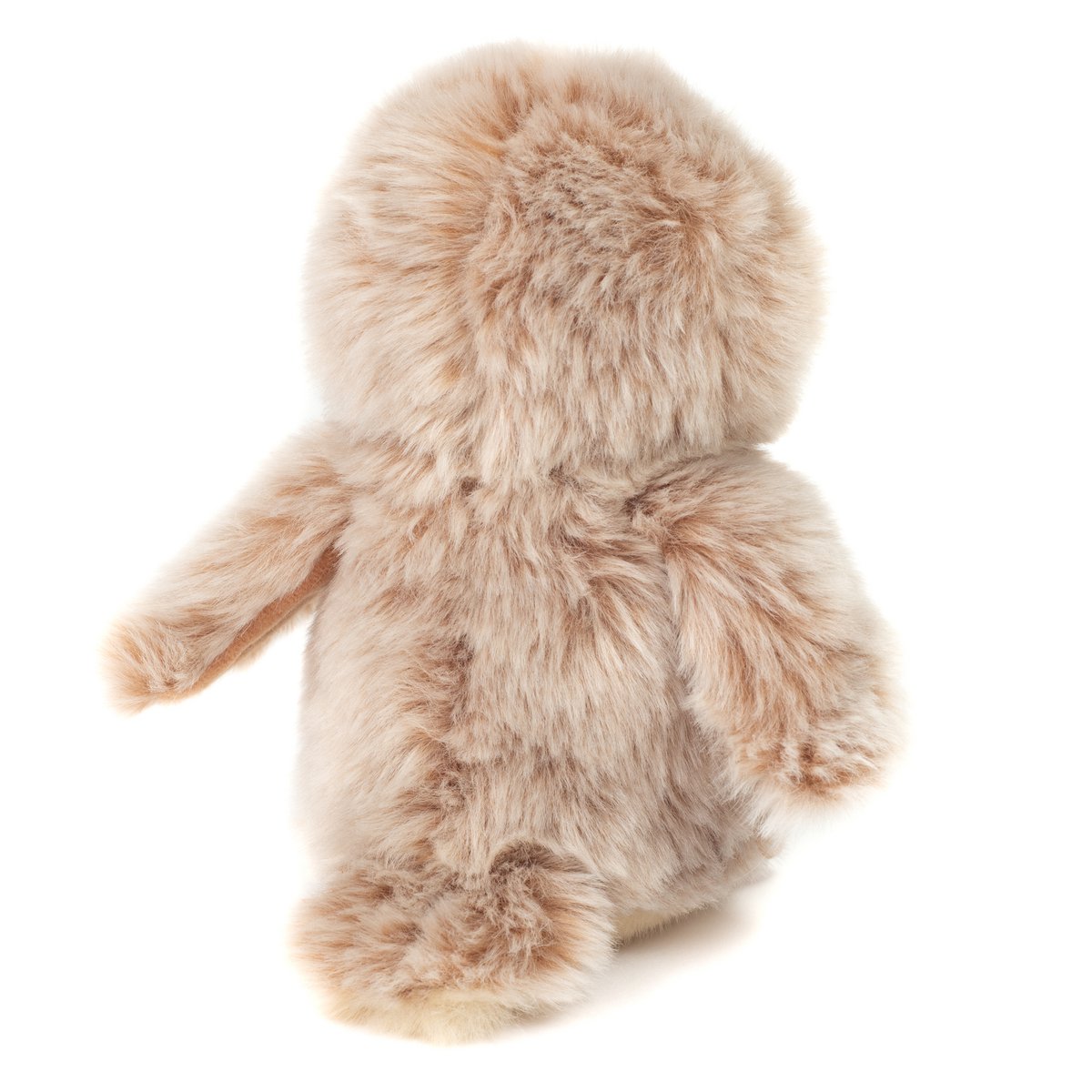 Uil lichtbruin 16 cm - knuffel - knuffeldier
