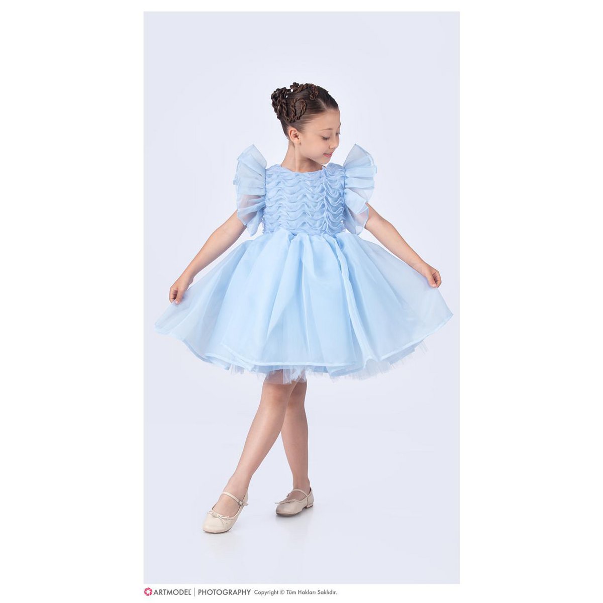 Kinderkleid 4-12y.