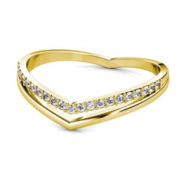 Tiryns Ring - Goud en Kristal