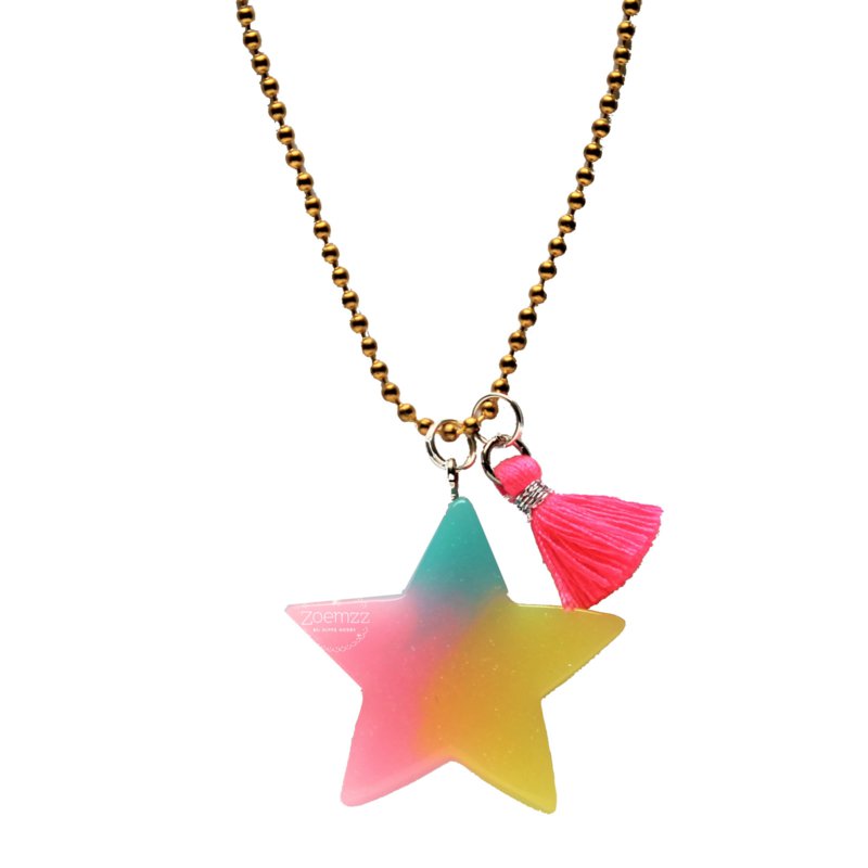 Star rainbow | Children's necklace