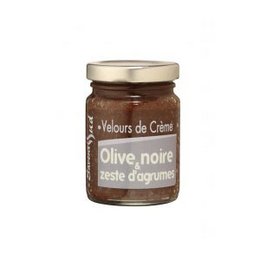 Fløjlscreme - sorte oliven og citrusskal 90g