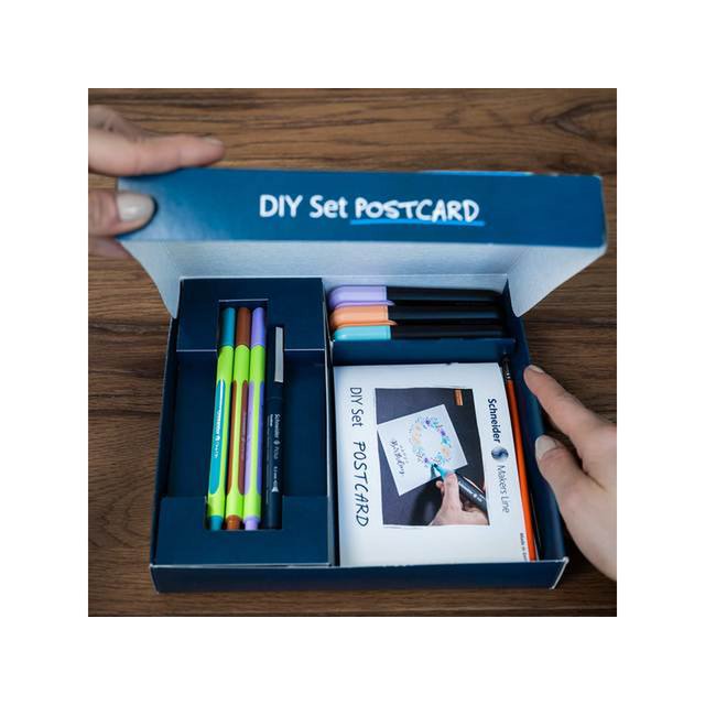 Set de bricolaje de postales Schneider