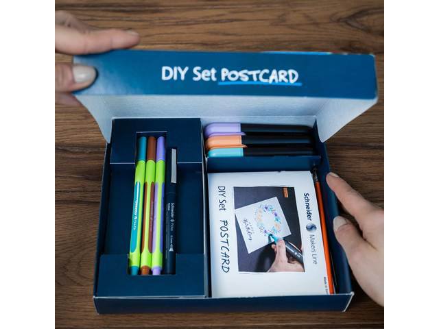 Set de bricolaje de postales Schneider