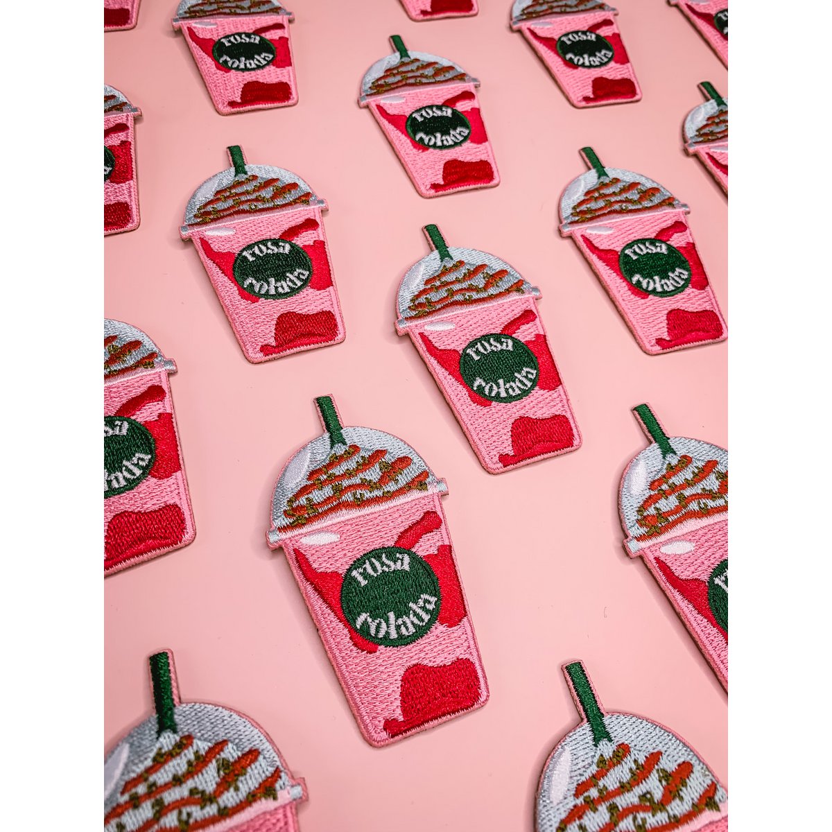 Patch - Roze Latte
