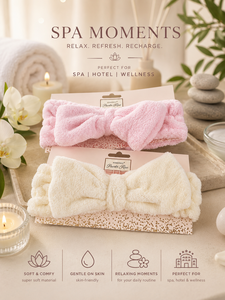 Fluffy Haarband "Powder Rose",rose & cream sortiert