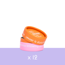 Orange Vanilla Swirl Lippenbalsem (x12)
