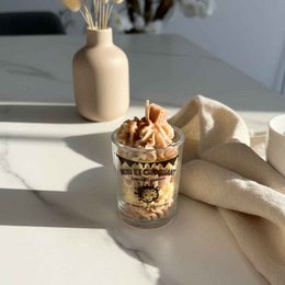 Oscuro y crujiente: Geurkaars de galleta y vainilla