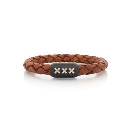Leather Bracelet Light Brown | The Amstel