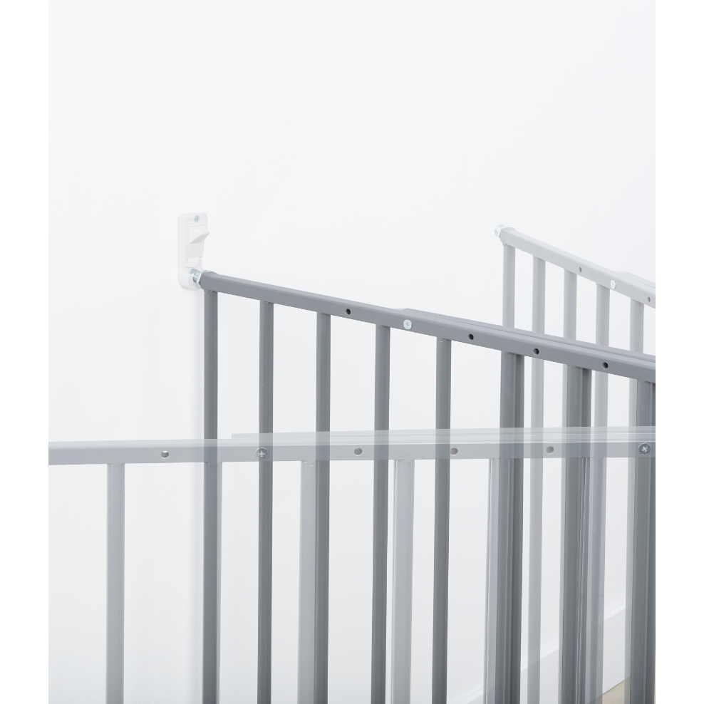 SICHERHEITSBARRIERE, SCHRAUBBEFESTIGUNG (60 - 107 CM) – SICHERES UND SCHÜTZENDES METALL XL