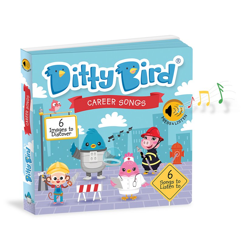 Ditty Bird Baby Sound Book: Chansons de carrière