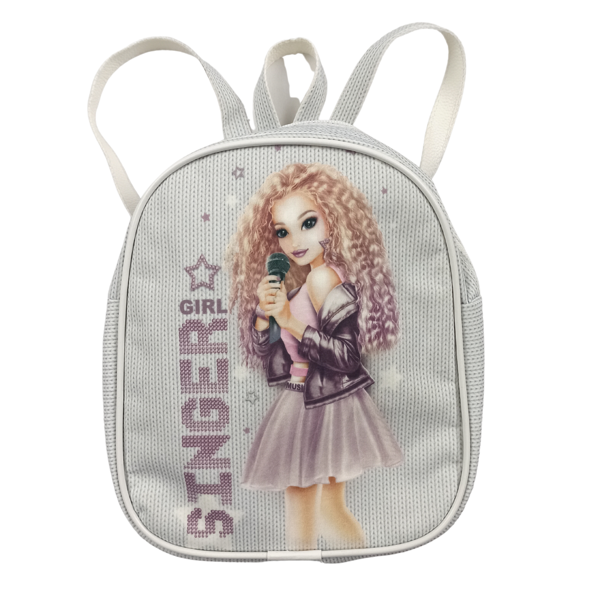 Meisjesjurk met knapzak, "Singer-HB" Maat 110/128