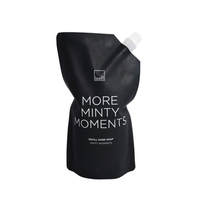 Leeff Refill Mydło do rąk Minty Moments - Więcej miętowych chwil