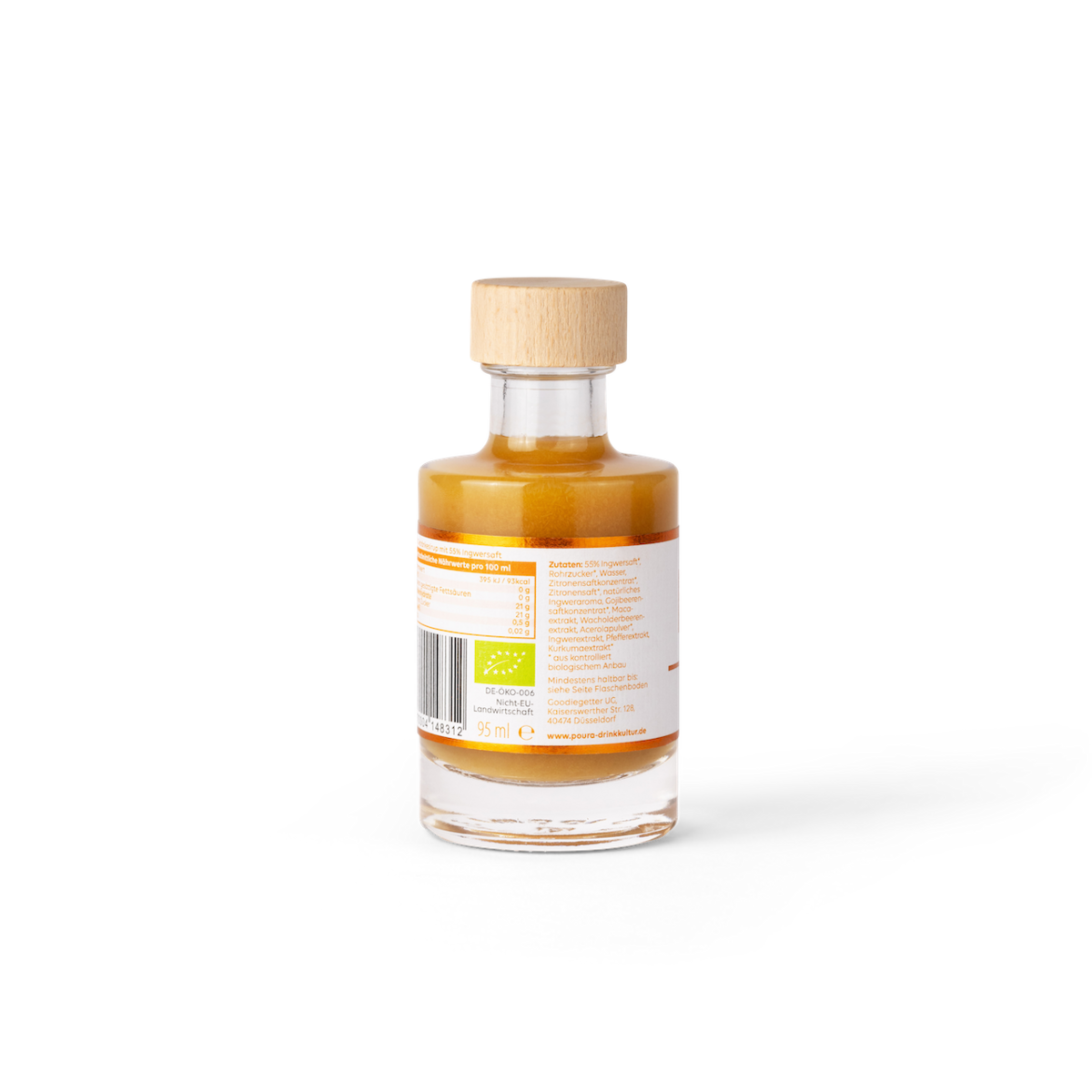 Poura BIO Premium Ingwersirup 95ml