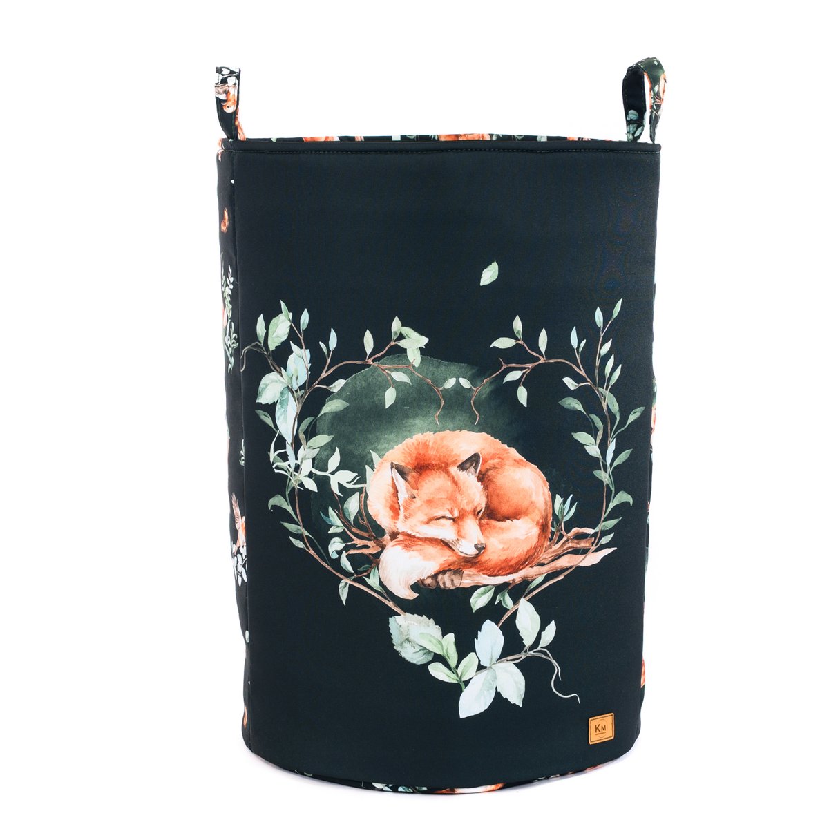 FOX TOY BASKET WITH WELT 60X40CM "THE ENCHANTED GARDEN"