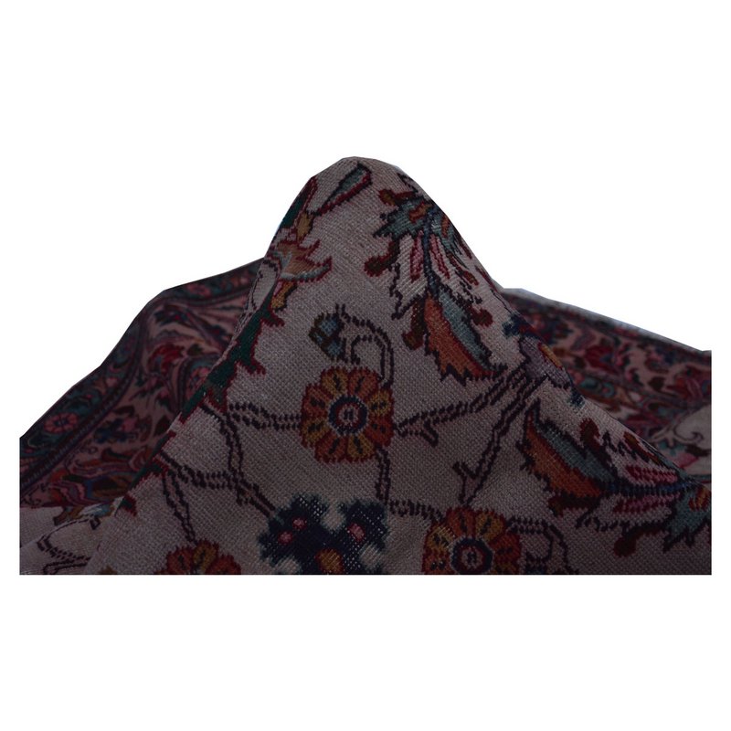 Overfarvet Vintage Pink Orientalsk tæppe