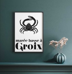 PLAKAT LAVVANDE I GROIX