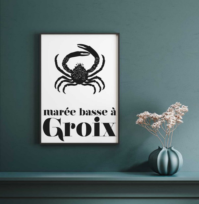 PLAKAT LAVVANDE I GROIX
