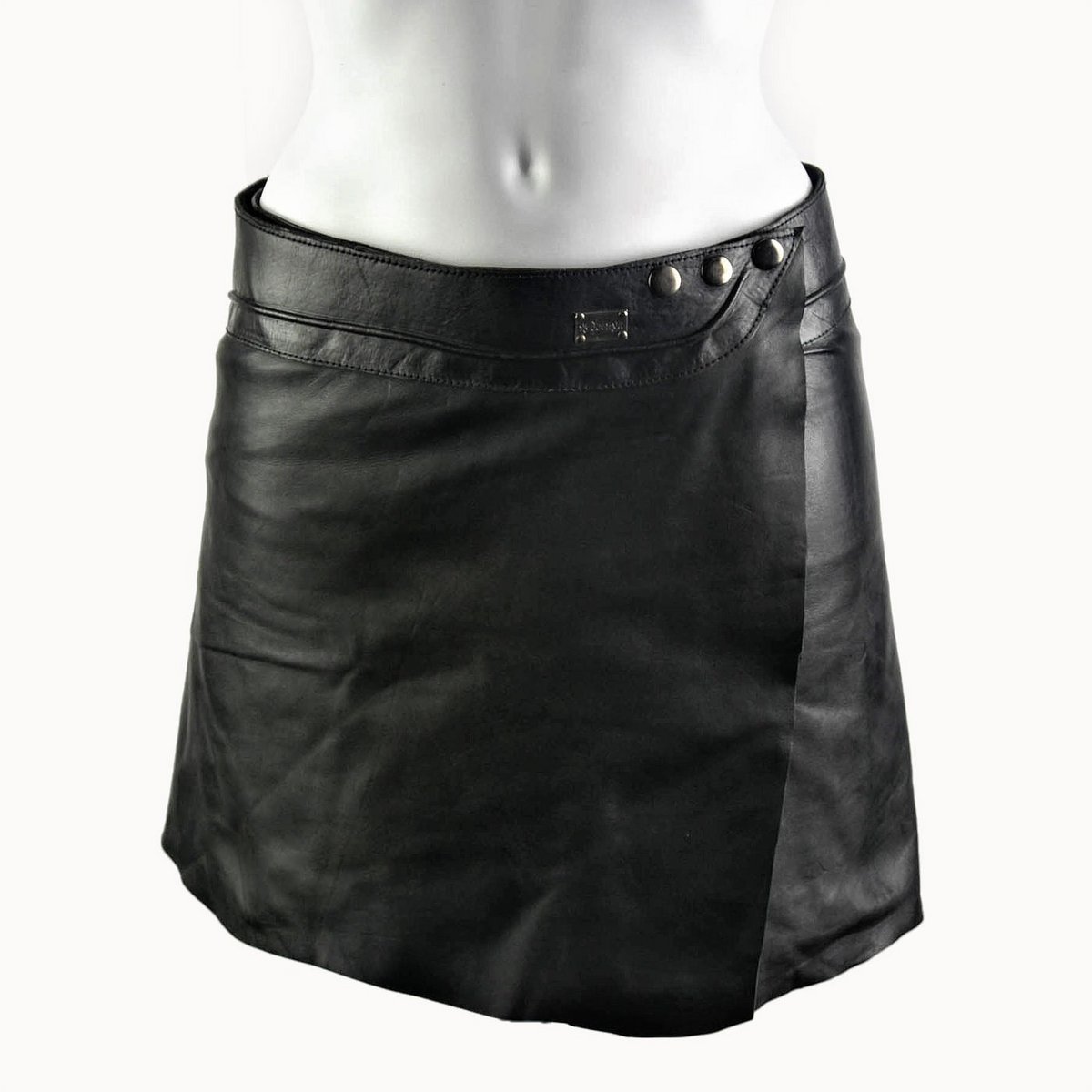 Mini Rok 'Elegance' Leer