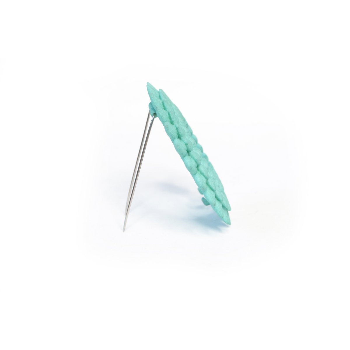 Dahlia broche Aqua