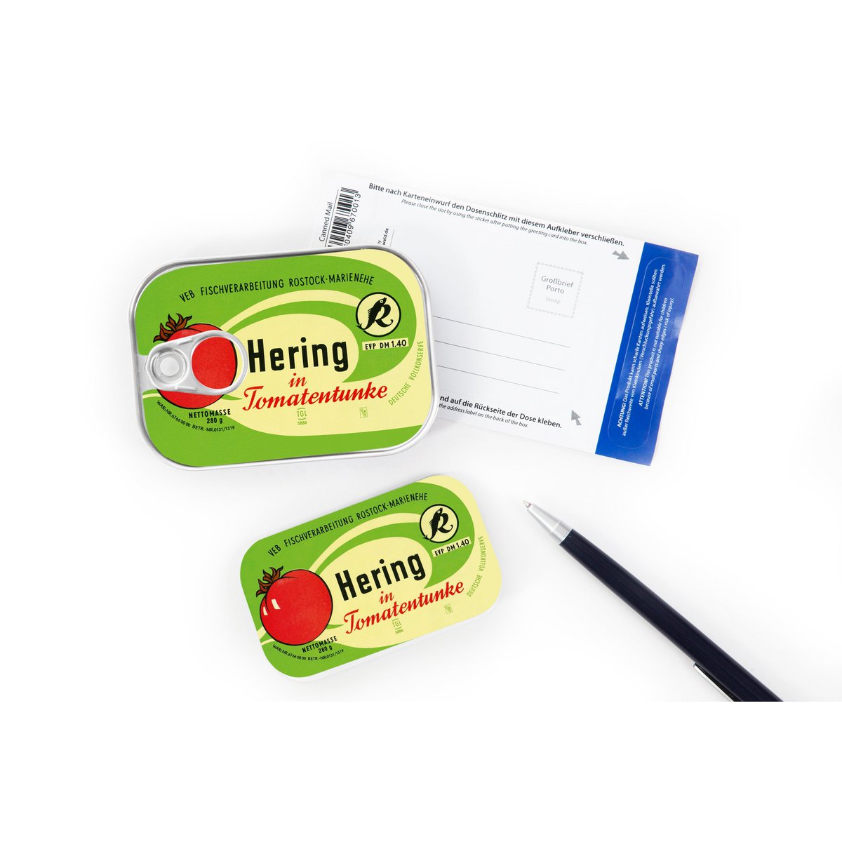 Can mail "Herring in tomato sauce"