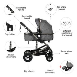 Baby Stroller FONTANA 3 in 1
