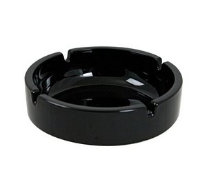 Luminarc Aschenbecher schwarz 10,7 cm