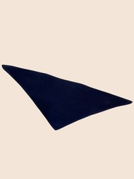 Foulard triangle uni 100% laine mérinos