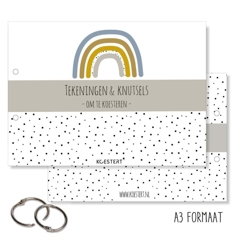 Lot de rangement XXL | dessins et artisanat | bleu | Format A3