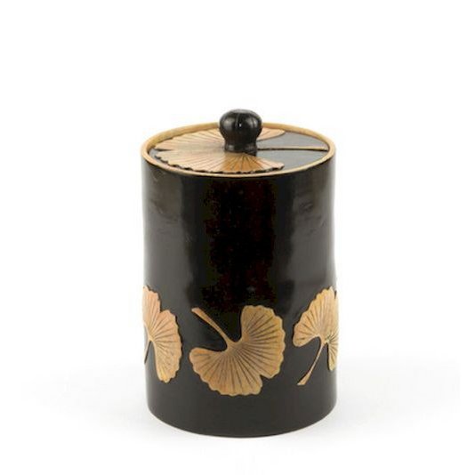 Ginkgo Teekiste in Stein
