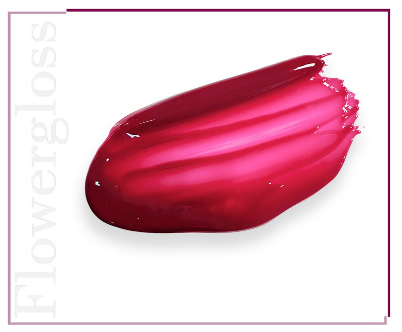 Flowergloss FG04 Rose | made from fruit and vegetables 💚 Vegan without titanium dioxide “NEW”