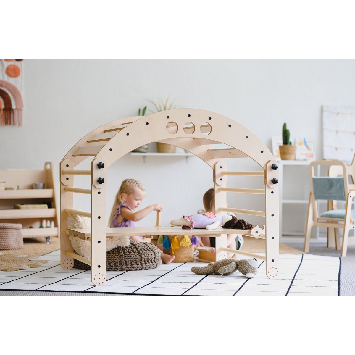 Albero Climber 2 – Set Triangolo, Bilanciere e Rampa Trasformabile