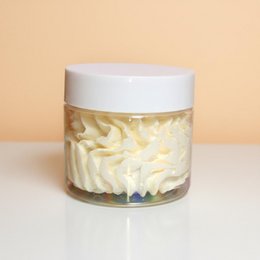 Beurre Corporel Fouetté Miel – Karité Brut 100% Naturel (Corps & Cheveux)