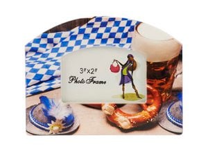 Bilderrahmen "Bayern" aus Porzellan, 13,5x10,5cm