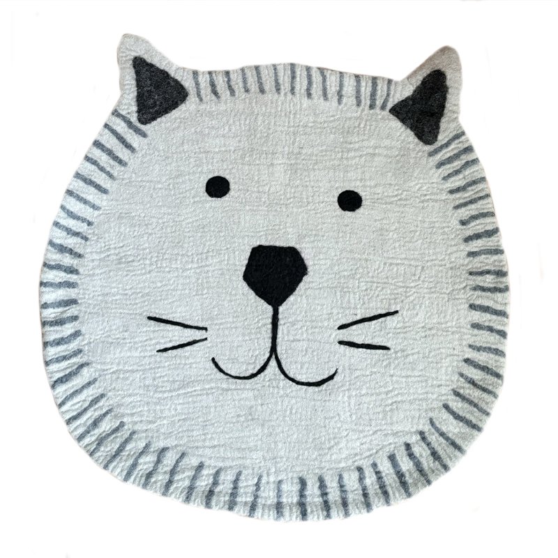 Carpet cat grey