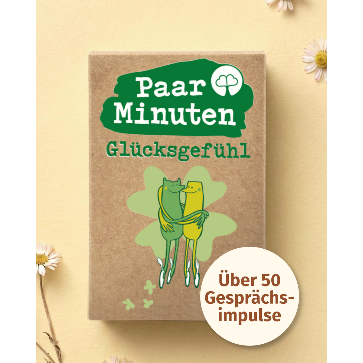 Quelques minutes de bonheur – Jeu de cartes de conversation pour couples