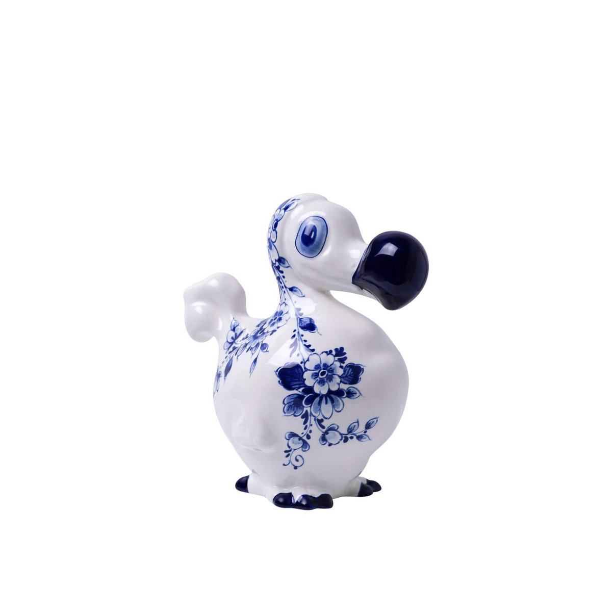 Decoratiebeeld De Blauwe Dodo - Keramiek -  15 cm