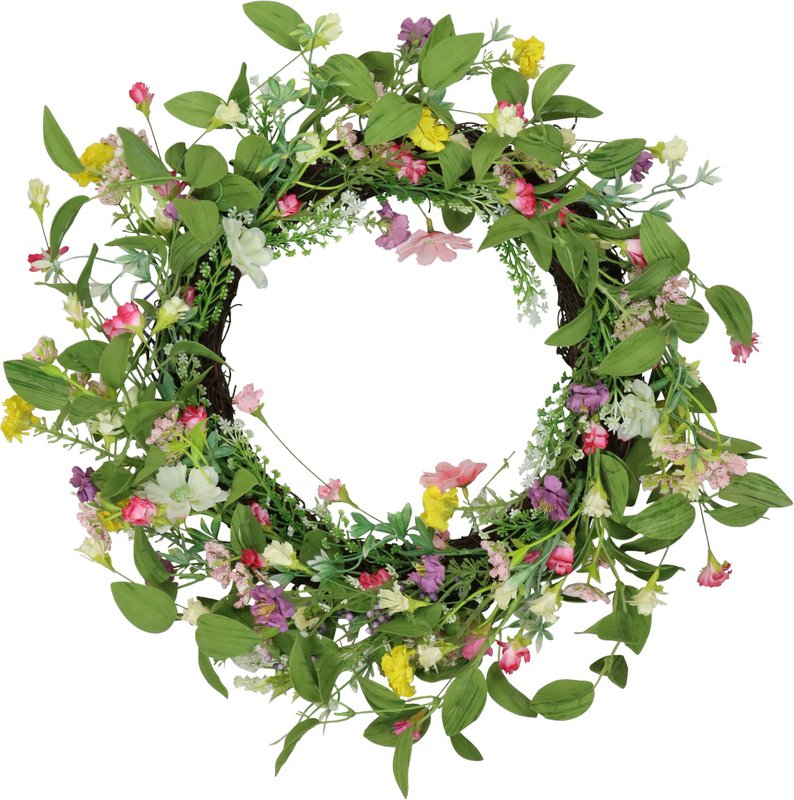 DECORATIVE WREATH SEA OF FLOWERS (HOFF1991)