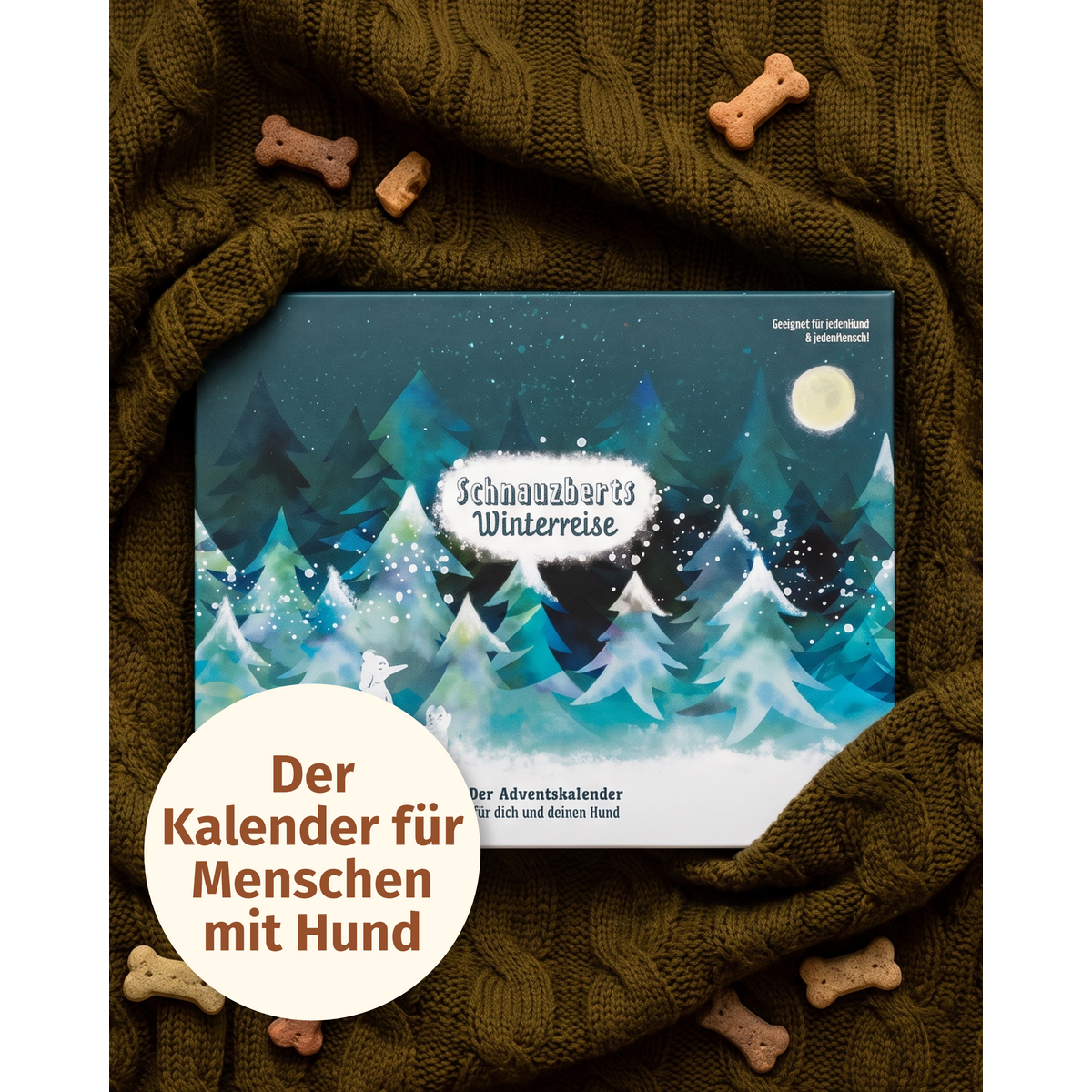 Le voyage d'hiver de Schnauzbert - Le calendrier de l'avent pour les personnes avec des chiens