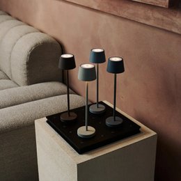 Vondel Mini Shadow Grå Trådløs Lampe