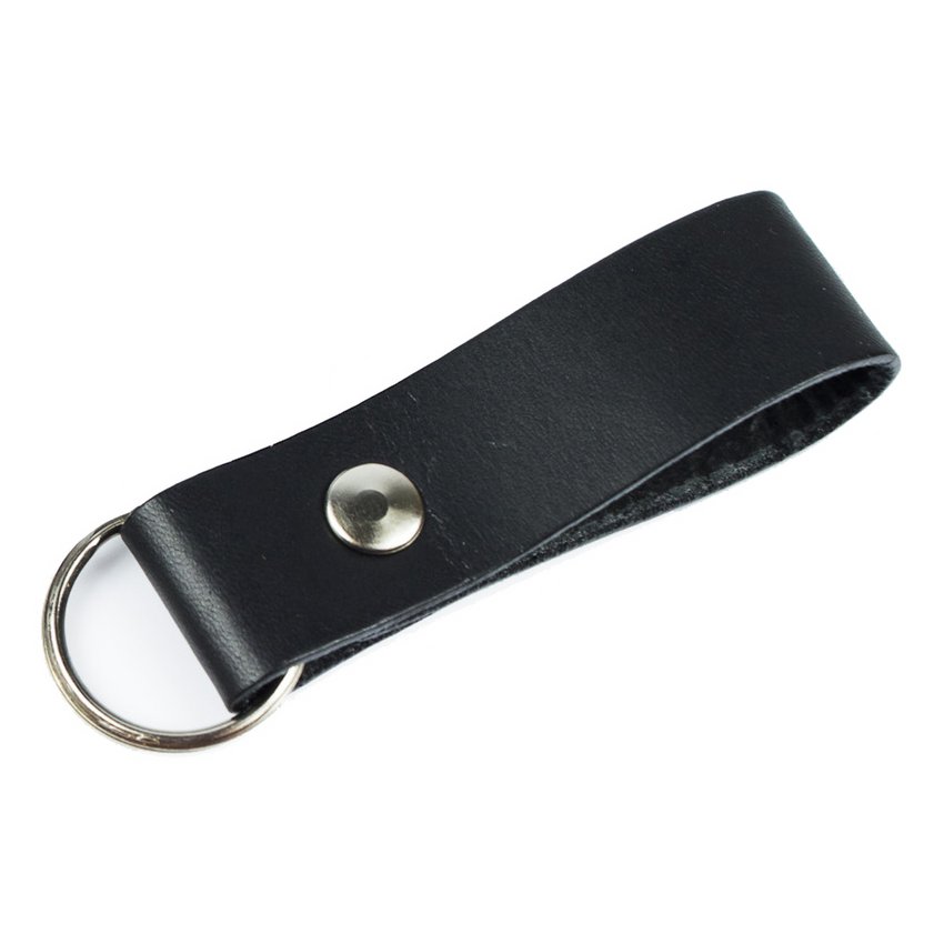 Leather keychain / key fob