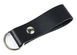 Leather keychain / key fob