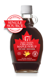 UNICA FONTE Sciroppo d'acero biologico, Canada Grado A, molto scuro, forte - 250g