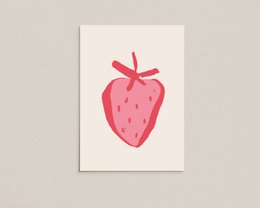 Ansichtkaart / Aardbei
