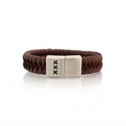 Læderarmbånd Brun | Dæmningen