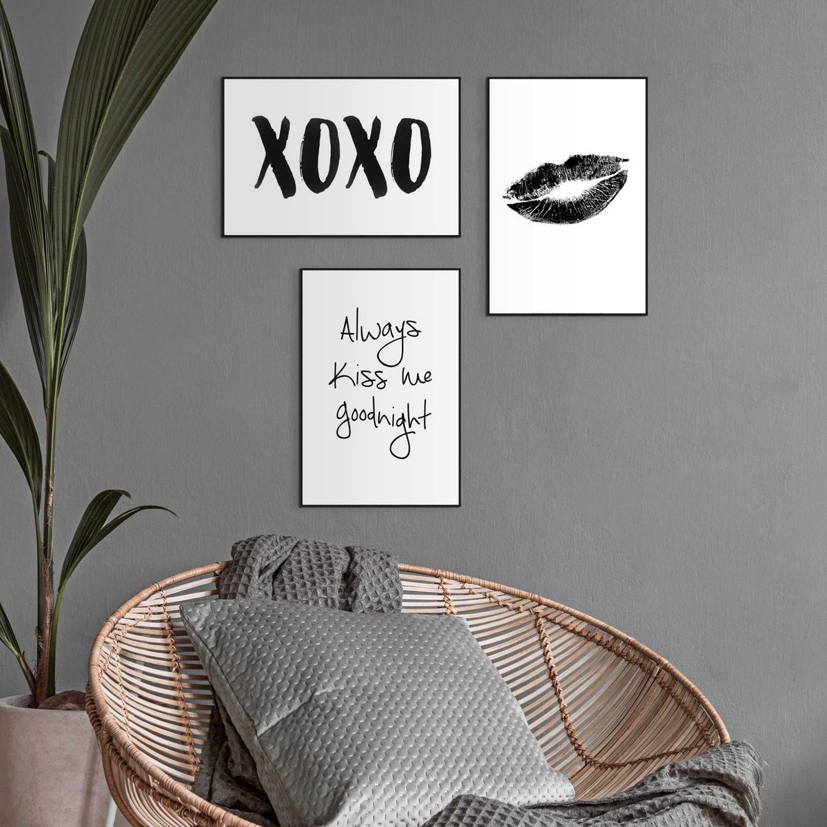 Set de pintura Slim Frame Beso 1 30x20