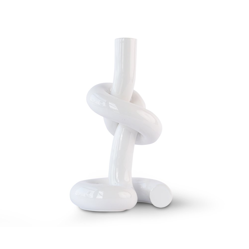 KNOTTED CANDLEHOLDER