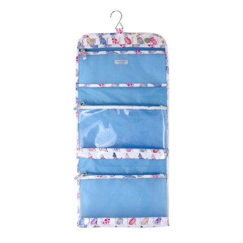 WS Cats by Kat Medium Tri-Fold Cos Bag - Kosmetiktasche